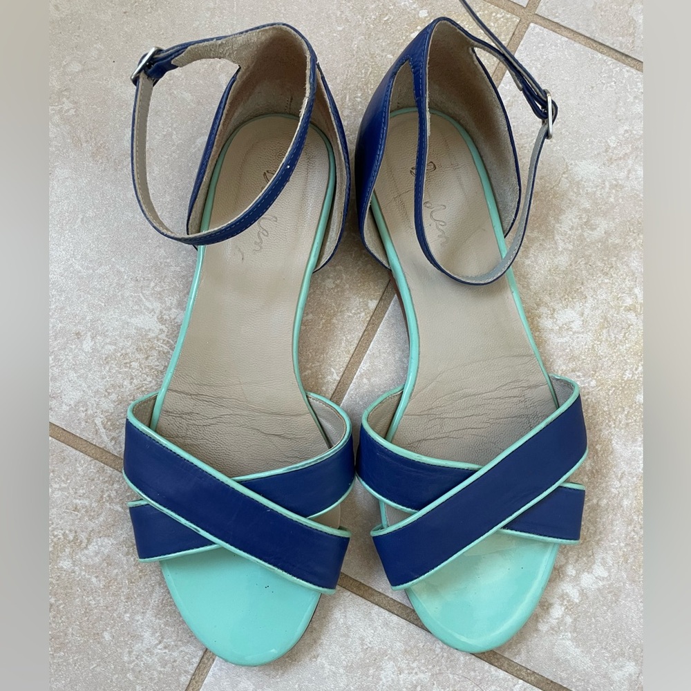 Boden leather flats